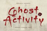 Product image of Ghost Activity Font Duo